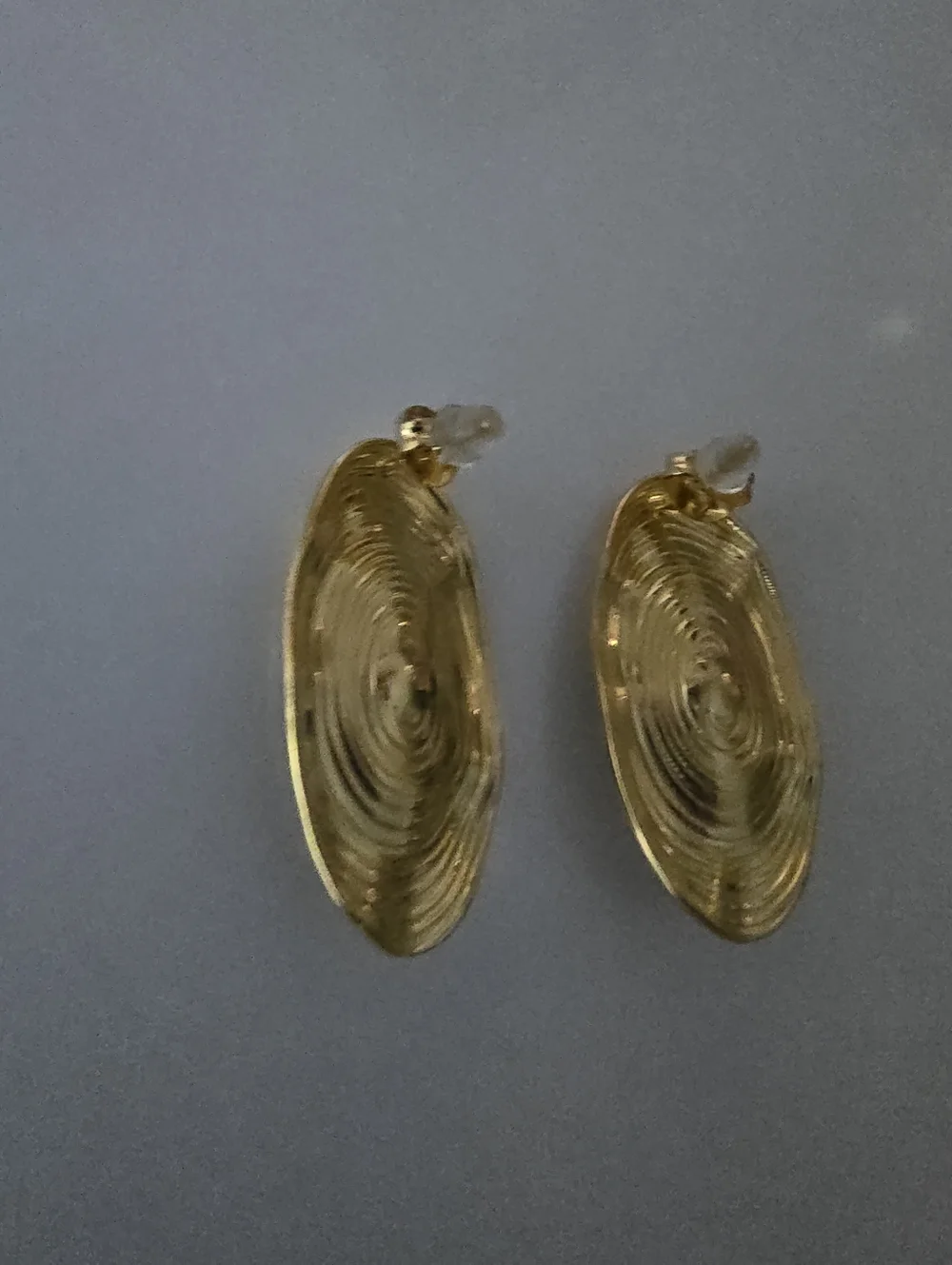 18K Gold-plated Statement Earrings -‎ Tiger Eye Design